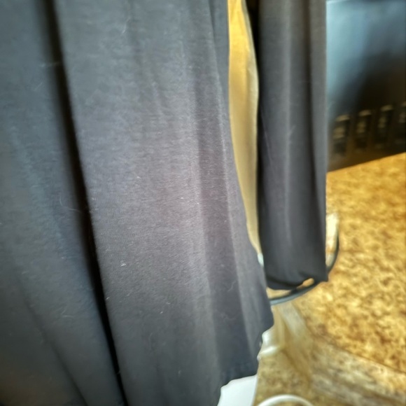 Vobcty Long Black Sexy Turtleneck Dress - Picture 6 of 9